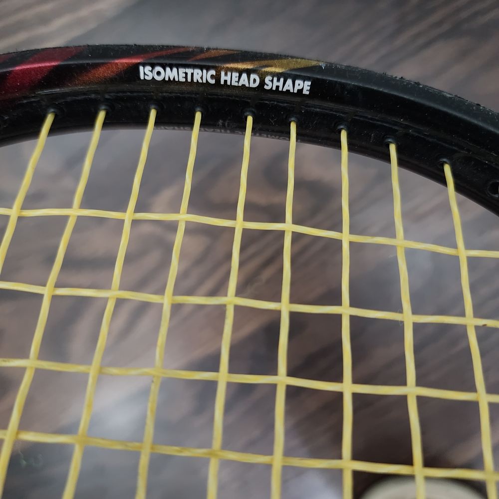 Yonex RD-7 Graphite Tennis Raquet with Black, Red And Yellow Accents - Picture 5 of 13